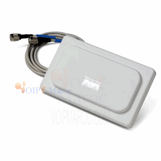 Antenne omni-directionnelle 5 GHz 4.5dBi connecteur w/RP-TNC AIR-ANT5145V-R