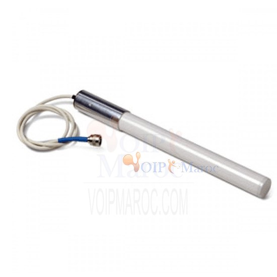 Antenne omnidirectionnelle 5GHz 6dBi connecteur RP-TNC pour adaptateur réseau AIR-ANT5160V-R