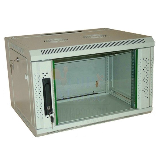 Armoire Informatique 19" 9 Unités 600 x 450 Armoire