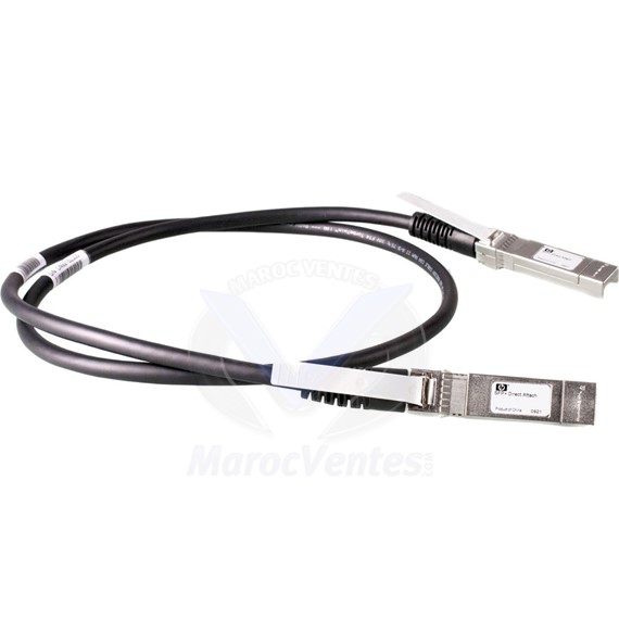 Câble cuivre HPE X240 10 G SFP+ à SFP+ JD096C