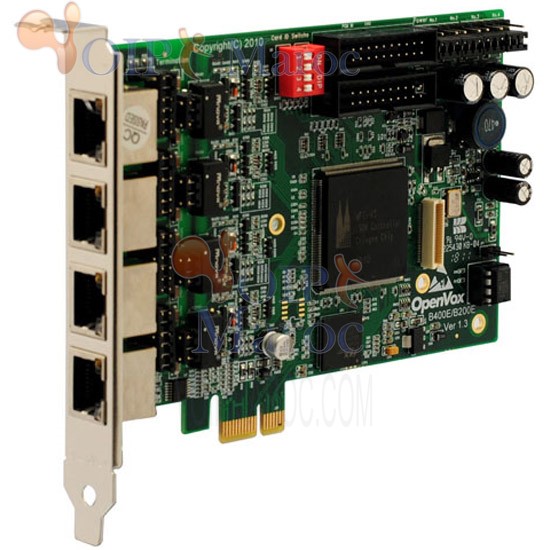 Carte ISDN BRI 4 Port PCI-E B400E