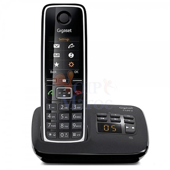 Téléphones Sans Fil Répondeur Gigaset C530A Noir 4250366834030
