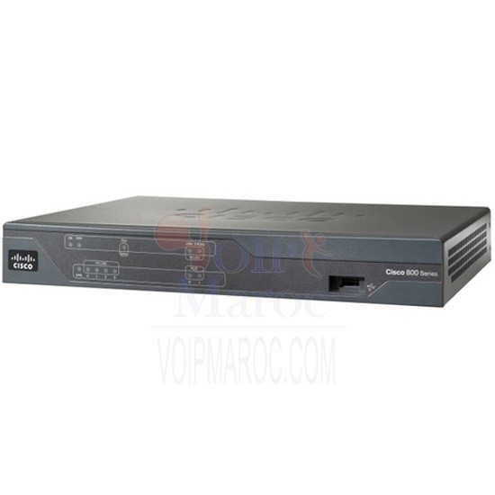 Routeur Port WAN Ethernet (RJ-45) 20 Utilisateurs C887VAM-K9