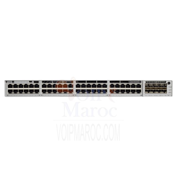Catalyst 9300 48 x 10/100/1000 (PoE+) 437 W Géré Montable sur rack C9300-48P-E