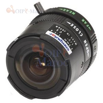 Objectif CCTV grand angle 1/3" montage CS 2.3mm CAMLWA