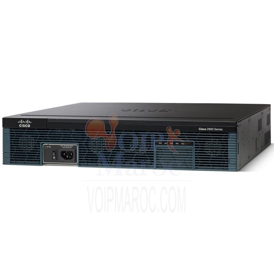 Routeur Montable sur Rack Modulaire 2U CISCO2921/K9