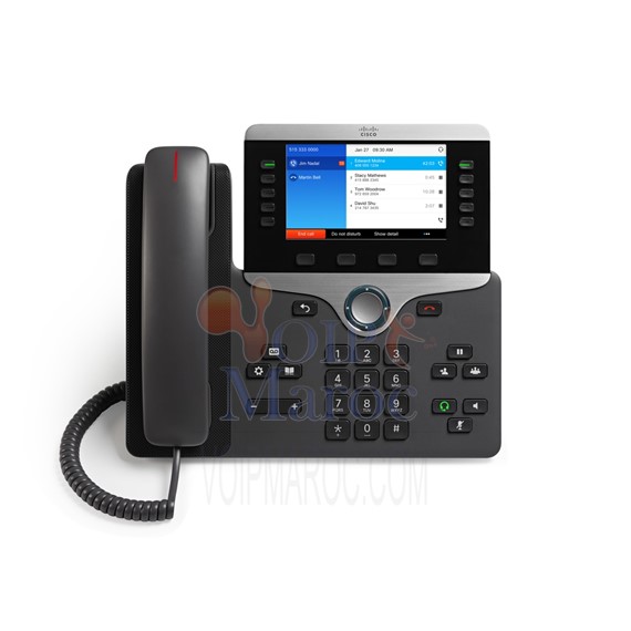 Téléphone 8841 VoIP 5 lignes PoE CP-8841-K9