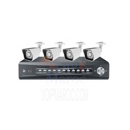 4CH D1 real time DVR, H.264 compression,with VGA connection,HDMI D1810