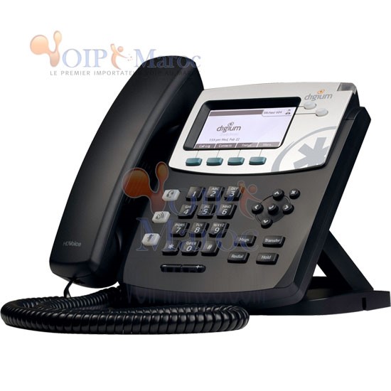 Digium D40 telephone SIP a 2 Ligne POE