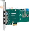 Carte T1/E1/J1 PRI 4 Port PCI-E (Version avancée, Bas Profil)