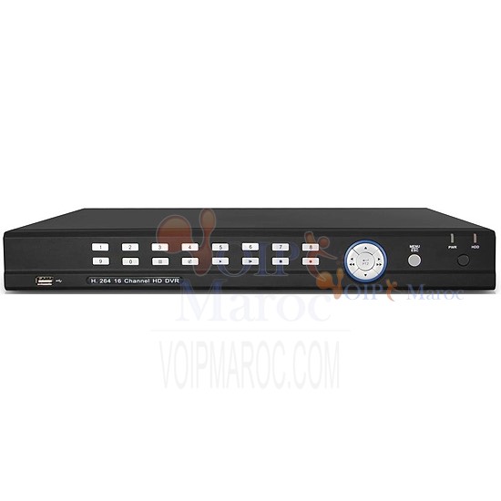 8 Voies video - 4 Audio enregistrement 200 fps Full D1 D9608L-H