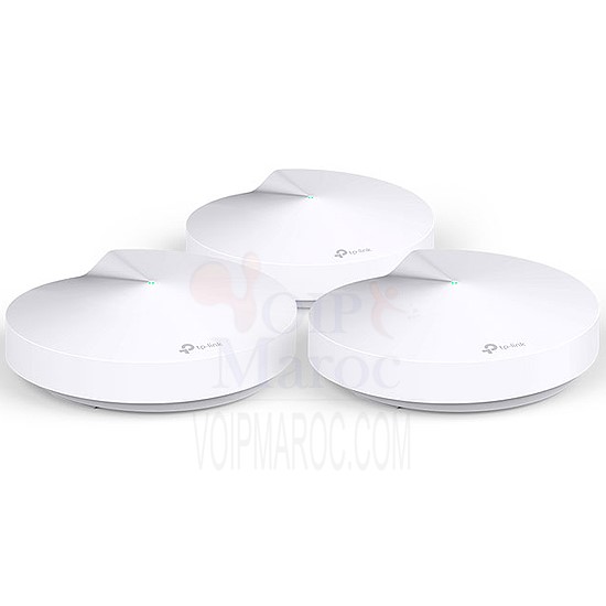 Pack de 3 Routeurs sans Fil Dual-Band Wi-Fi AC1300 2 Ports Gigabit Ethernet DECO M5(3-Pack)