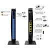 Modem Routeur Firewall Wireless-N600 Dual Band - ADSL2+ - 2 Ports USB - 1 Port WAN Gigabit - 4 Ports LAN Gigabit  - Dual Core DGND3700