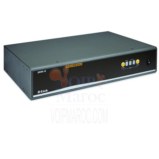 16 ports KVM Swich DKVM-16