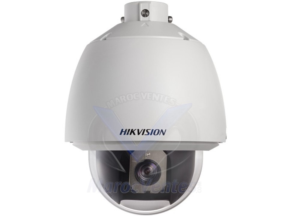 Caméra analogique Speed  dôme couleur PTZ monochrome 750TVL 4-92mm,WDr 23x Optical Zoom 16x Digital IP66 DS-2AF5023