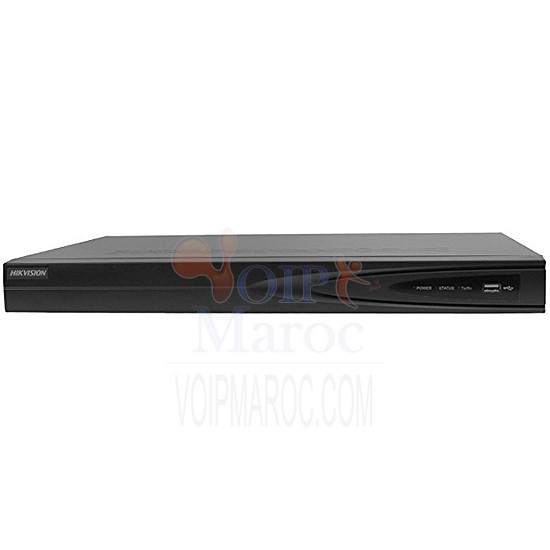 NVR Plug & Play 8 canaux SATA HDMI et VGA PoE DS-76008LI-E2/8P