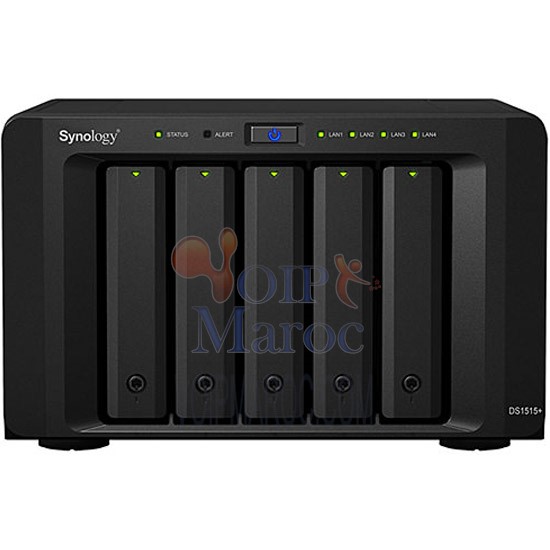 Serveur Nas Barbone 5 Baies Ultra-Performant DS1515+