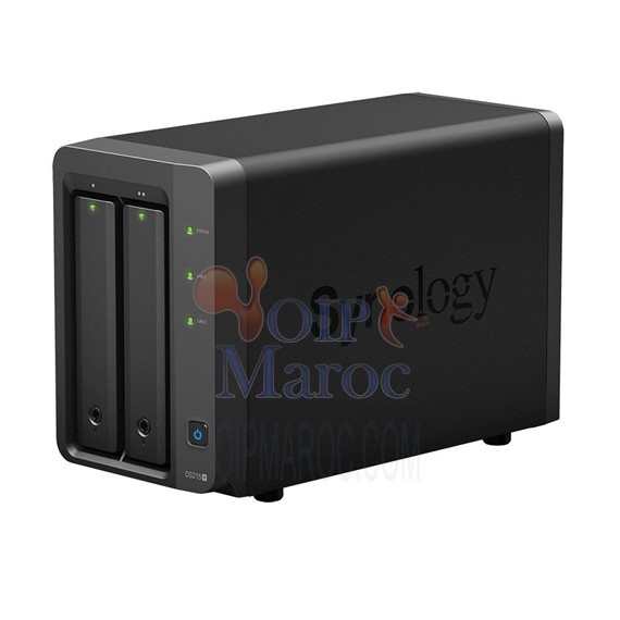 Serveur NAS Noir 2 Baies DS215+
