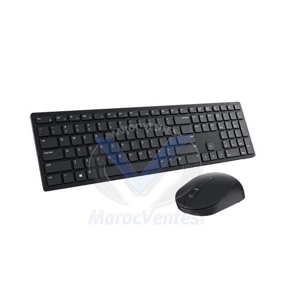 Dell Pro Wireless Keyboard and Mouse - KM5221W -French (AZERTY) KM5221W