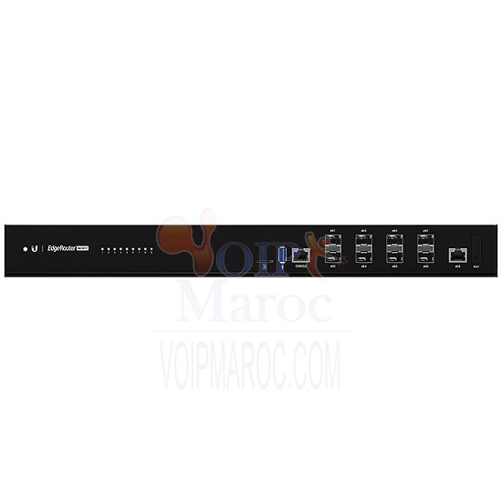 EDGEROUTER INFINITY 8X 10G SFP+, 1X GIGABIT, 1X SERIAL PORT ER-8-XG-EU