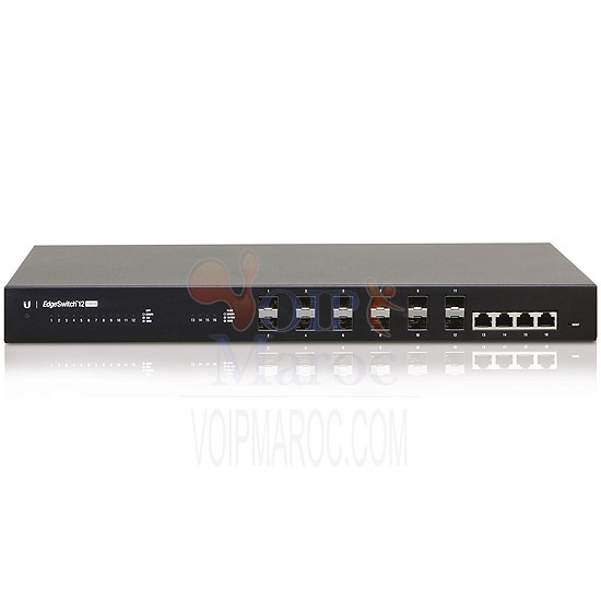 EdgeSwitch 12 Fiber (EU) Switch 12 Ports SFP + 4 Ports 10/100/1000 ES-12F