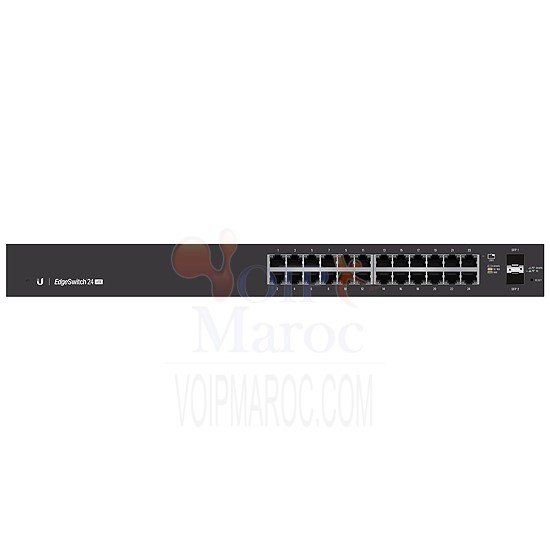 LITE EDGEMAX EDGESWITCH 24X GIGABIT PORTS, 2X SFP PORTS ES-24-LITE-EU
