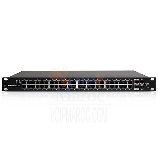 EDGEMAX EDGESWITCH 48X GIGABIT PORTS 2X SFP+ 2X SFP PORTS 500W ES-48-500W EU
