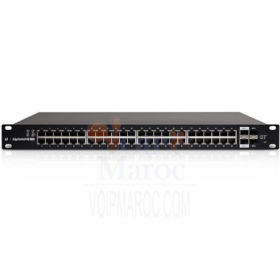 EDGEMAX EDGESWITCH 48X GIGABIT PORTS, 2X SFP+, 2X SFP PORTS ES-48-LITE-EU