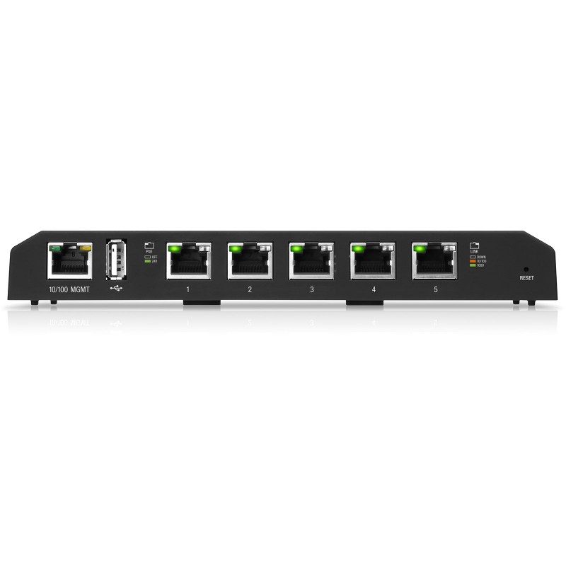 Switch EdgeSwitch 5x Ports RJ45 1000Mb/s PoE 60W ES-5XP-EU