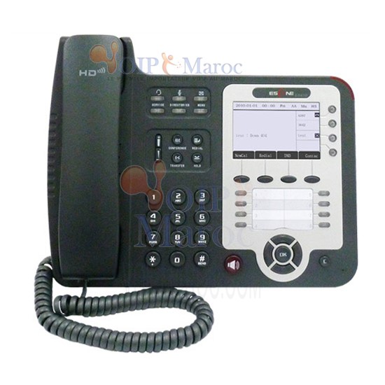 Téléphone IP avancée ES410-PE