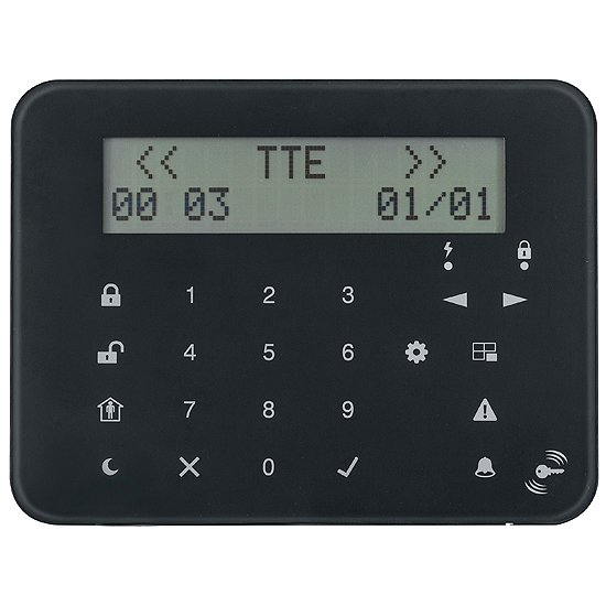 C²lavier avec Ecran LCD et Touches Tactiles Eclipse LCD32S PR