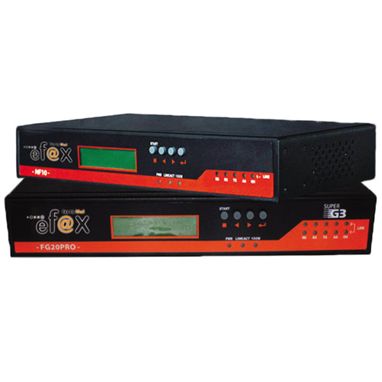 Serveur de Fax Réseaux E-Fax conçu pour répondre aux Besoins des PME et TPE Efax pro 100