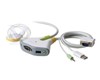 Commutateur 2 ports Switch 2 USBav audio et Telecommande Filaire
Utilisez votre clavier et votre moniteur de PC de bureau sur votre ordinateur portable avec le Switch2. Cet appareil vous permettra de passer rapidement d'un appareil à un autre grâce à sa télécommande.