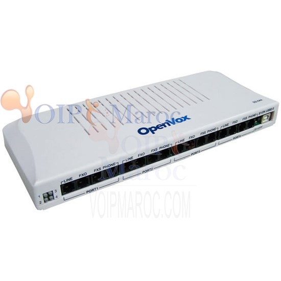 4 Port de Basculement IPPBX Analogique FA40
