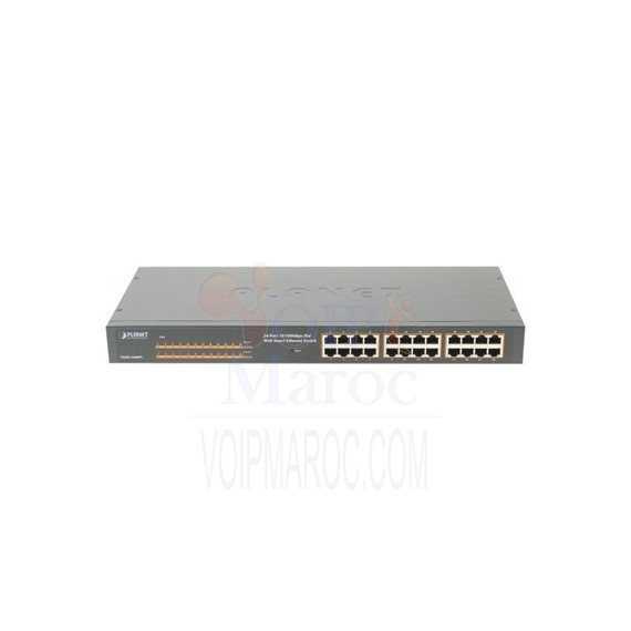 LAN SWITCH 24-PORT 10/100 POE FNSW-2400PS