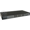 Switch 24 ports 10/100 + 02ports Gigabit W.M.