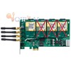 Carte GSM 4 Port PCI-E + 1 GSM module G400E1