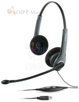 Micro-casque GN-2000 Series USB Duo - Pour téléphonie IP via un PC GN2000 USB Duo