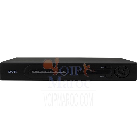 DVR hybride 16 channel AHD et IP, 1 SATA 3TB GT-ADR1601M