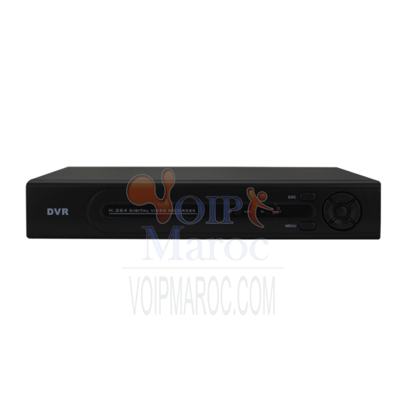 DVR Hybride 8 Channel AHD et IP, 1 SATA 3TB GT-ADR801M