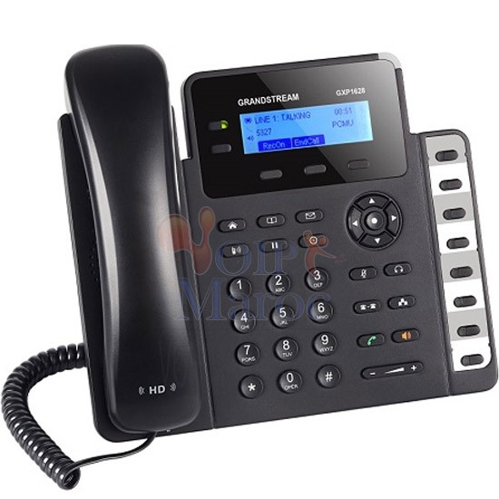 Téléphone IP pour les Petites Entreprises POE GXP1628