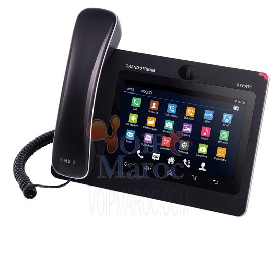 Téléphone IP Multimédia Vidéo Android Ecran Tactile 7 " GXV3275