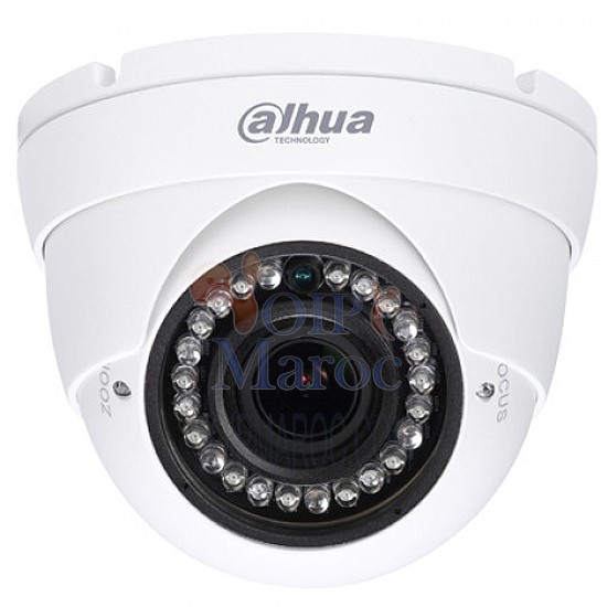 Caméra 1MP HDCVI Dôme Varifocal HDW1100RP-VF