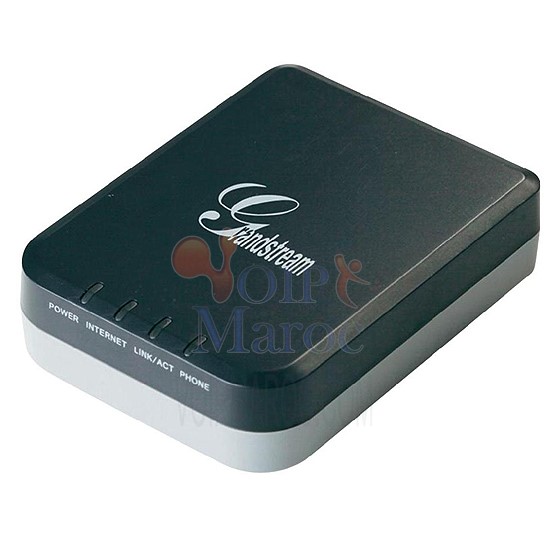 Adaptateur IP Grandstream HT701 pour téléphone analogique. HT701