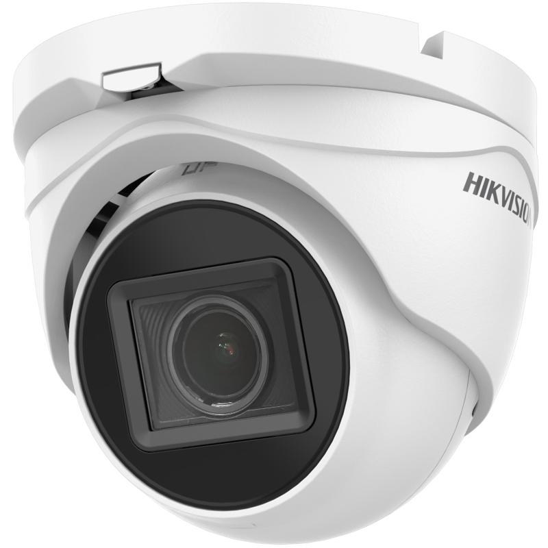 HIKVISION Caméra Interne Turret Varifocale motorise 5MP,IP67 Smart IR 40m 12M DS-2CE79H0T-IT3ZF(C)