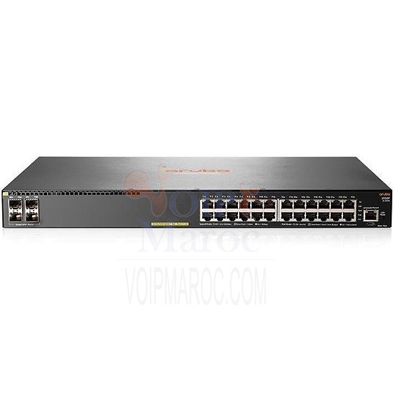 Switch Aruba 2930F 24G PoE+ 4SFP+ Commutateur C3 Géré 24 x 10/100/1000 JL255A