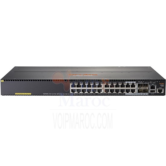 2930M 24G PoE+ avec 1-slot Switch 20 Ports 10/100/1000 PoE+ 4 Ports SFP JL320A