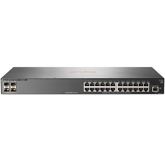 2540 24G 4SFP+ Switch  24 Ports 10/100/1000 + 4 Ports SFP+ JL354A