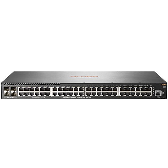 2540 48G 4SFP+ Switch 48 Ports 10/100/1000 + 4 Ports SFP JL355A