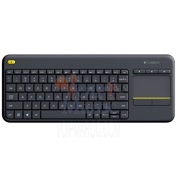 Clavier sans fil pavé tactile compatible Android AZERTY Français K400 Plus